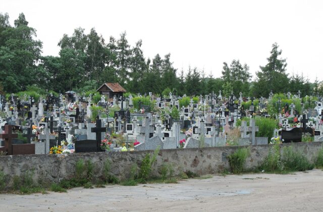 Cmentarz parafialny w Krypnie Kościelnym