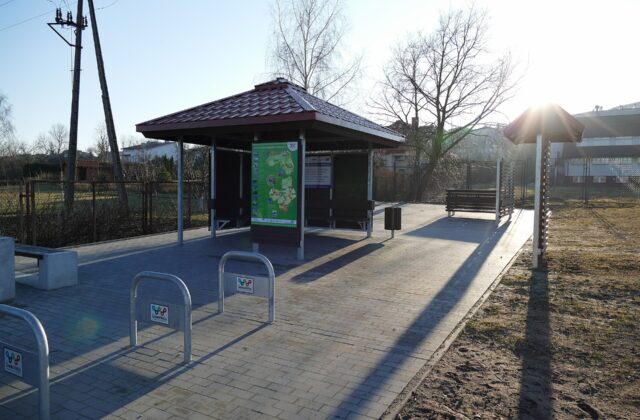 Miejsce Obsługi Rowerzystów na trasie Green Velo