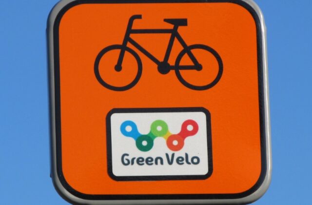 Znak Green Velo – Wschodniego Szlaku Rowerowego